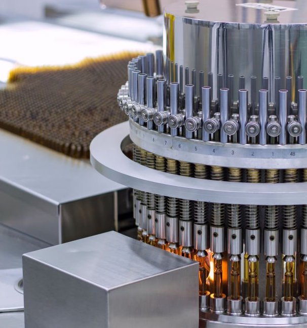 Inspects vials and ampoules for particulates in liquid and container defects. Automatic inspection machines can automatically inspect - Extraneous reflecting and non reflecting particles / Correct level of filling / Ampoules ? Vials closing.
